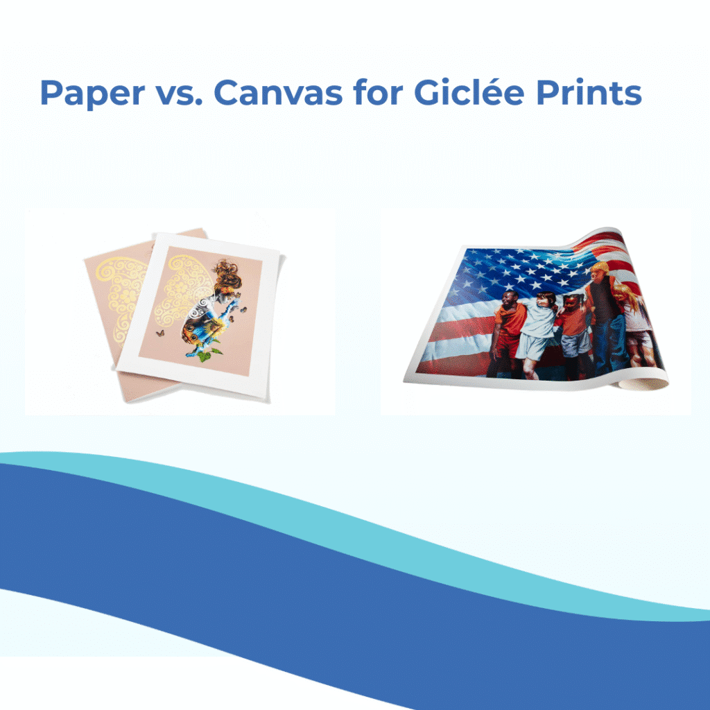 paper vs. canvas for giclee prints